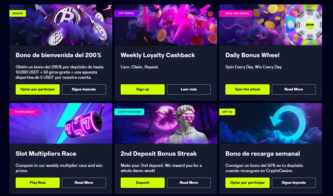 cryptocasino promo